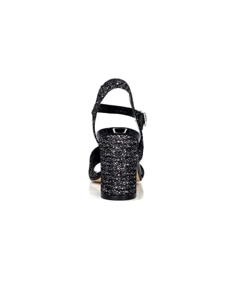 Ivoire F2215 Asia Textile Glitter Noir