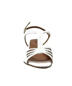 Ivoire F2295 Venezia Cuir Vernis Blanc