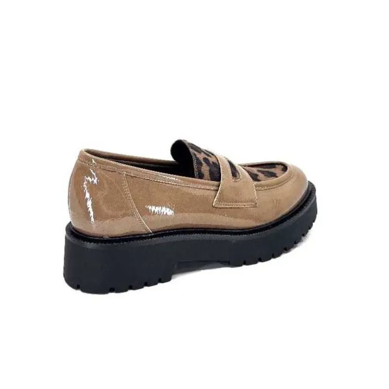 Ivoire 1M4883 Cuir Vernis Marron