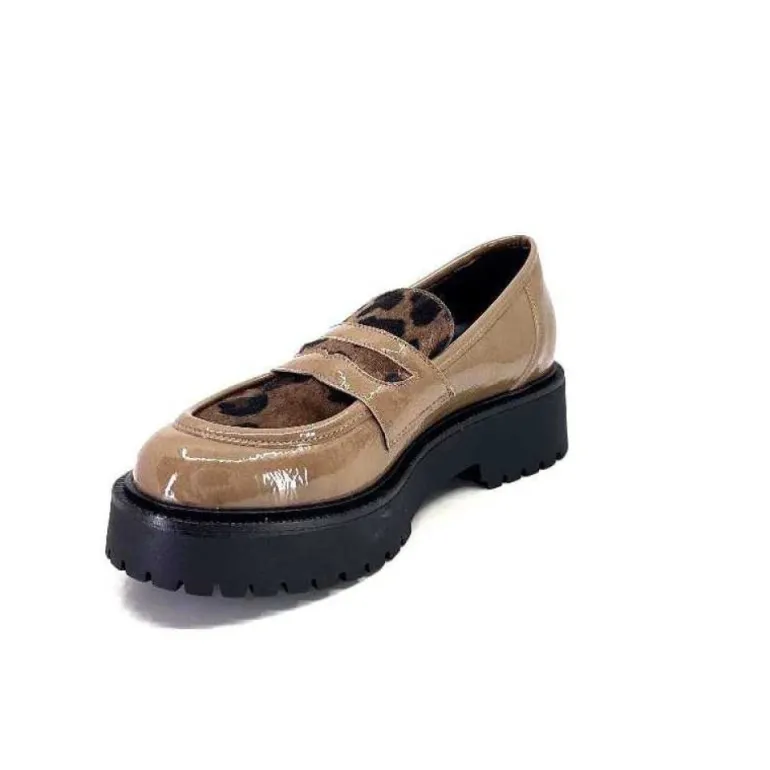 Ivoire 1M4883 Cuir Vernis Marron