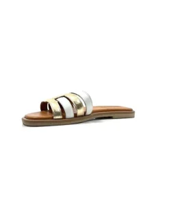 Ivoire Tml 28 Cuir Blanc Or