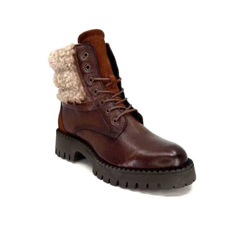 Ivoire Viyan Cuir Marron
