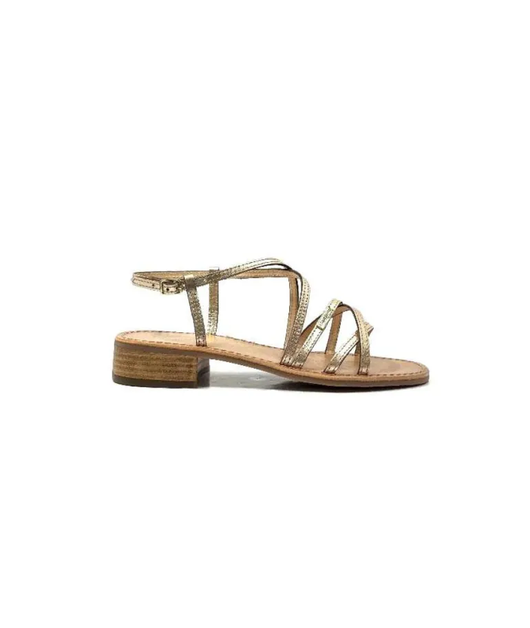 Les Tropeziennes Harryna Cuir Or