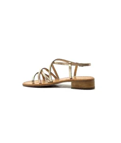 Les Tropeziennes Harryna Cuir Or