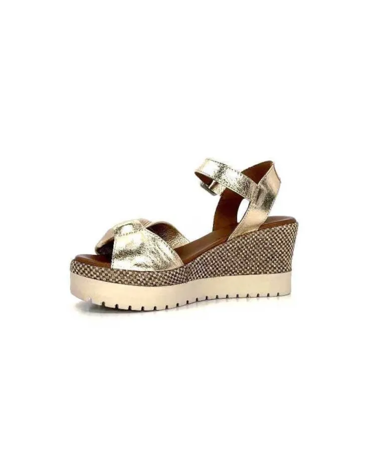 Lune & L'Autre Clemtine Cuir Or
