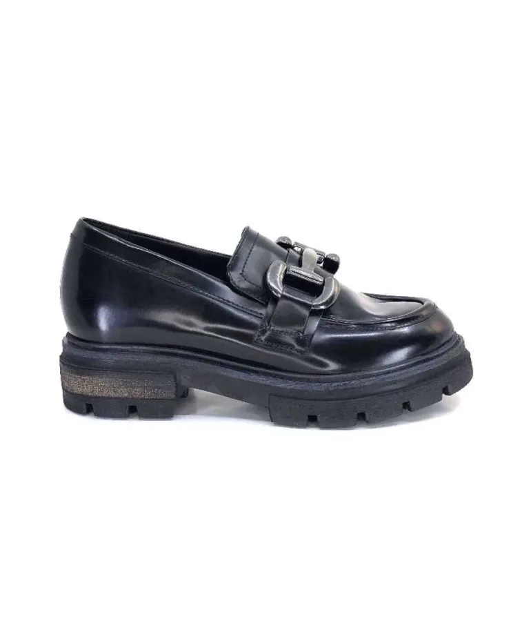 Mjus P31103 Cuir Spazzolato Noir