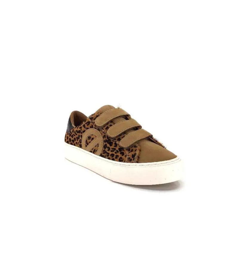 No Name Arcade Straps Side Daim Camel Leo