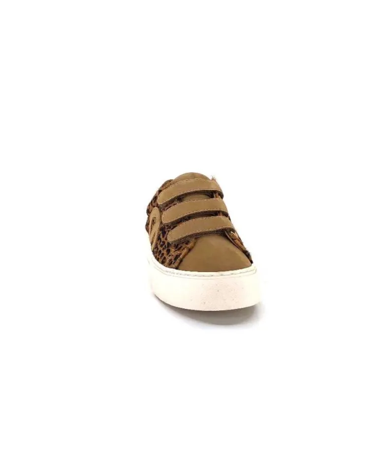 No Name Arcade Straps Side Daim Camel Leo