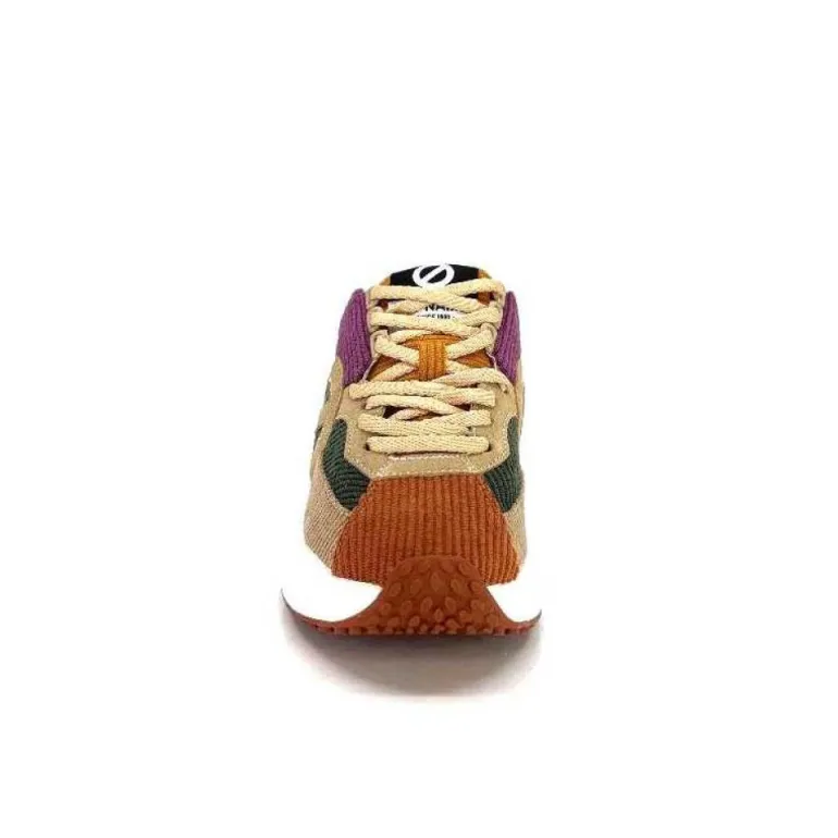 No Name Carter Runner Textile Kaki Noisette