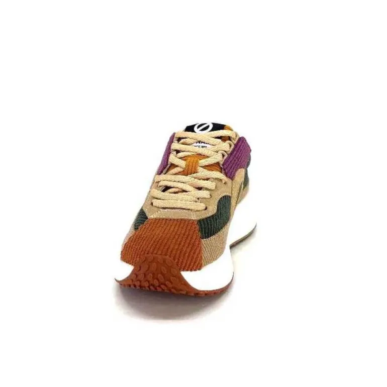 No Name Carter Runner Textile Kaki Noisette
