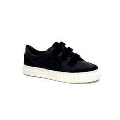 No Name Strike Straps Cuir Noir