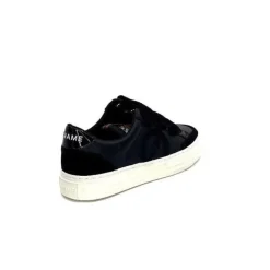 No Name Strike Straps Cuir Noir