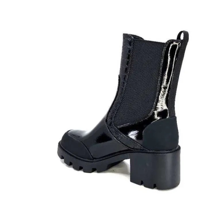 Noa Harmon 9117 Eros Cuir Vernis Noir