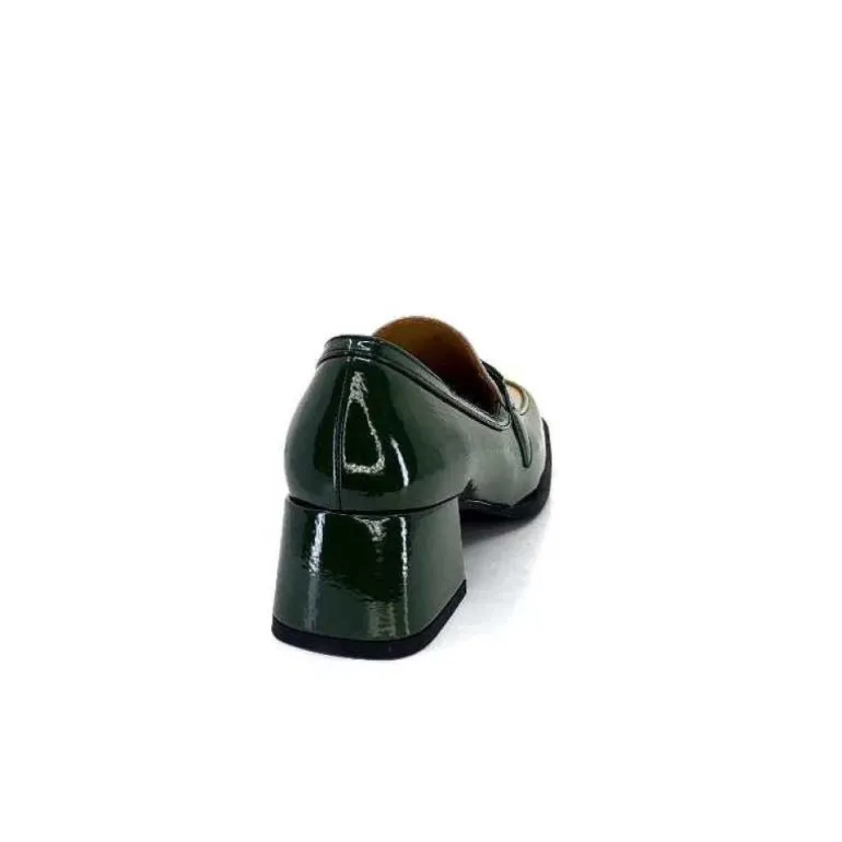 Noa Harmon 9581-M01 Ben Cuir Vernis Vert
