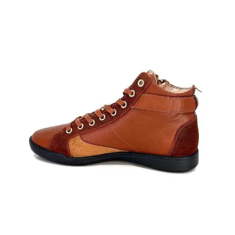 Pataugas 628270 Palme Cuir Rouille
