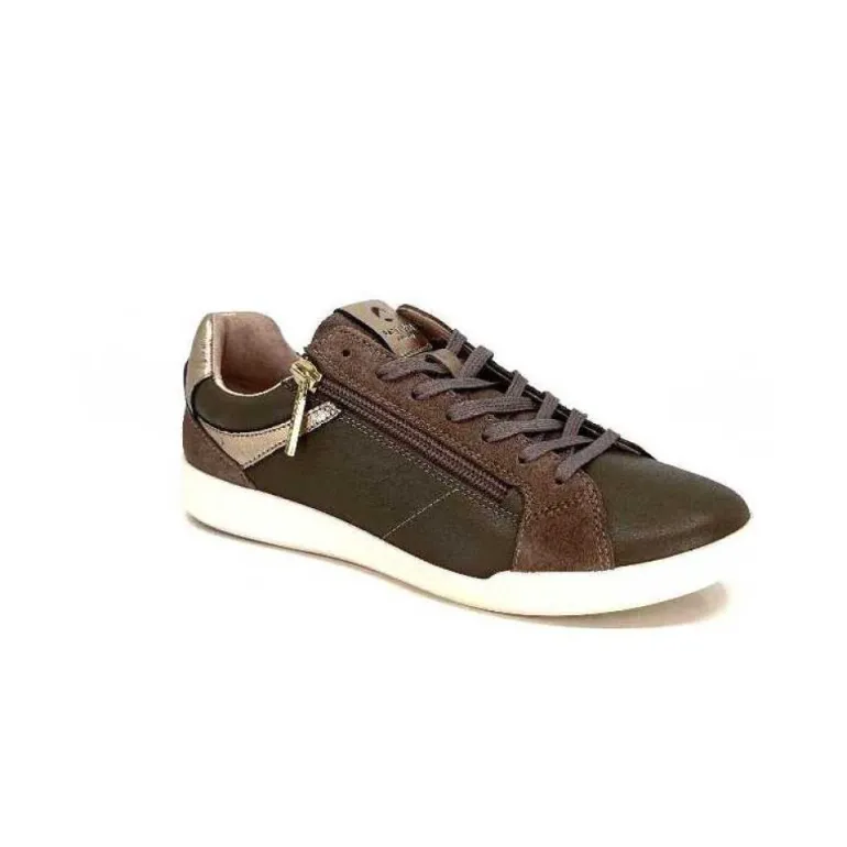 Pataugas 628403 Palme Cuir Taupe