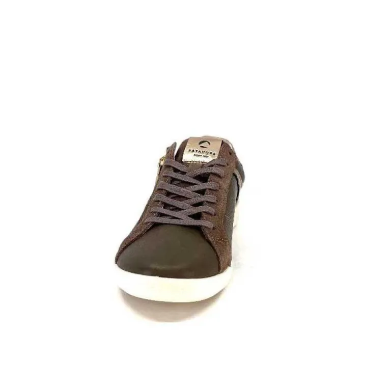 Pataugas 628403 Palme Cuir Taupe