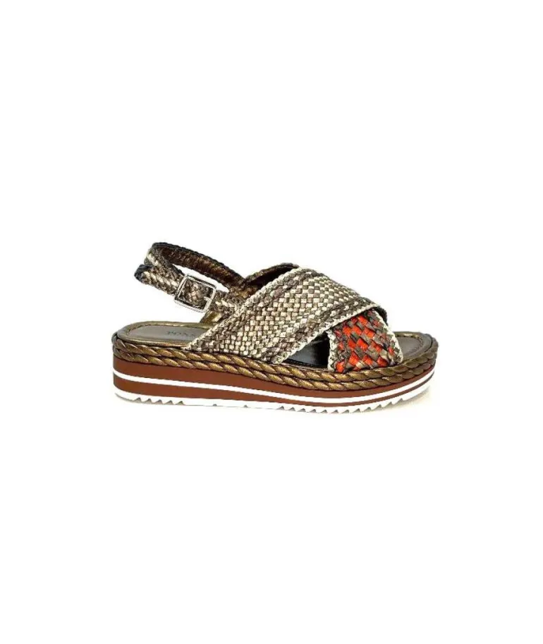 Pons Quintana 10265 Milan Cuir Metal Bronze