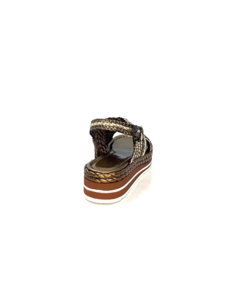 Pons Quintana 10265 Milan Cuir Metal Bronze