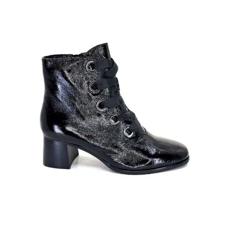 Regarde Le Ciel Ines 65 Cuir Vernis Noir