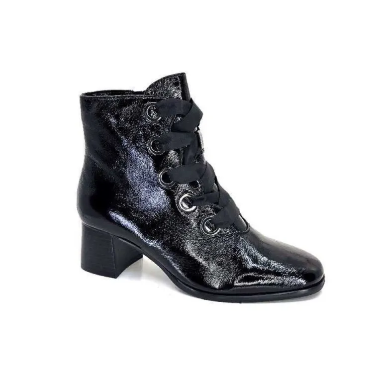 Regarde Le Ciel Ines 65 Cuir Vernis Noir