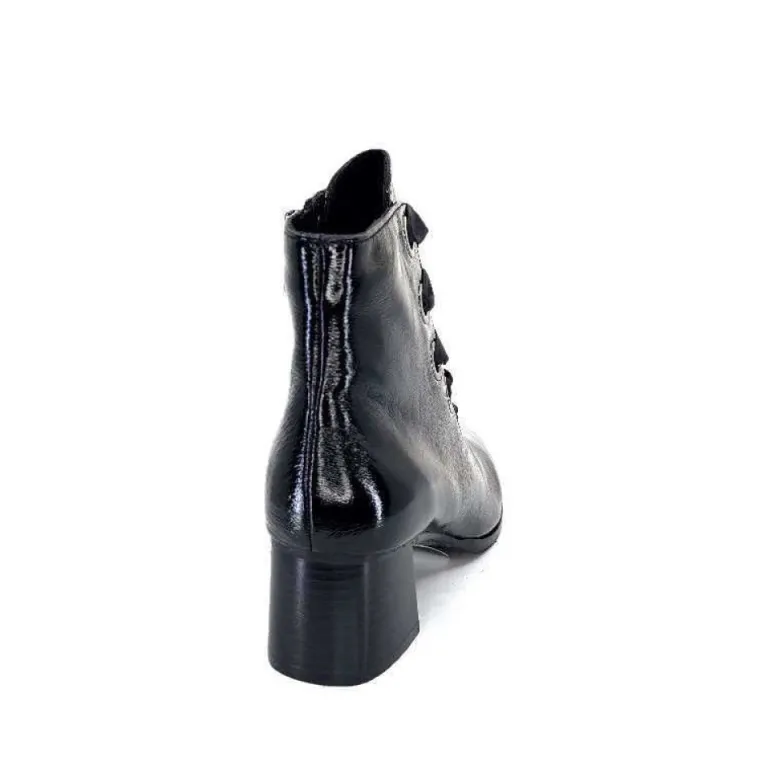 Regarde Le Ciel Ines 65 Cuir Vernis Noir