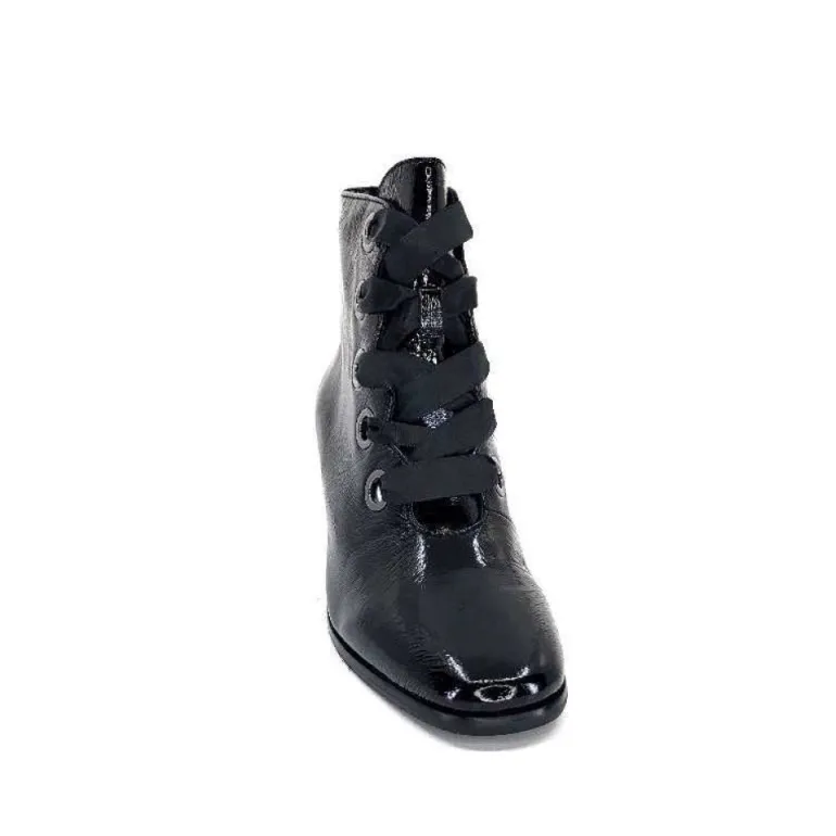 Regarde Le Ciel Ines 65 Cuir Vernis Noir