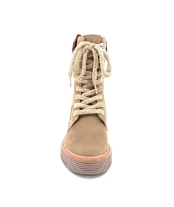 Regarde Le Ciel Marta02 Cuir Velour Cerbiatto
