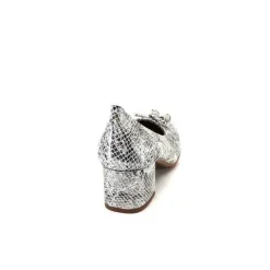 Sabrinas 34833 Cuir Metal Argent