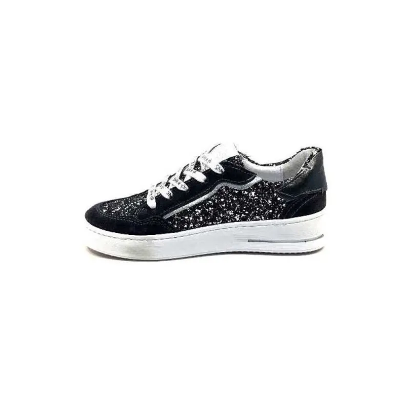 Semerdjian Smr Ale 10221 Cuir Gris & Glitter
