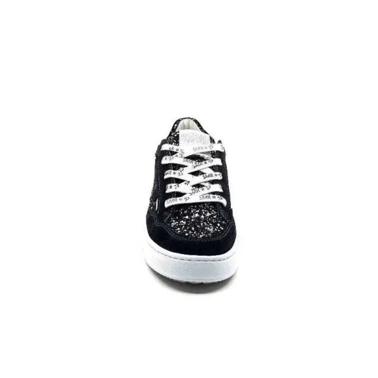 Semerdjian Smr Ale 10221 Cuir Gris & Glitter