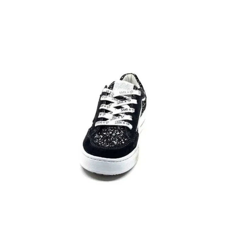 Semerdjian Smr Ale 10221 Cuir Gris & Glitter