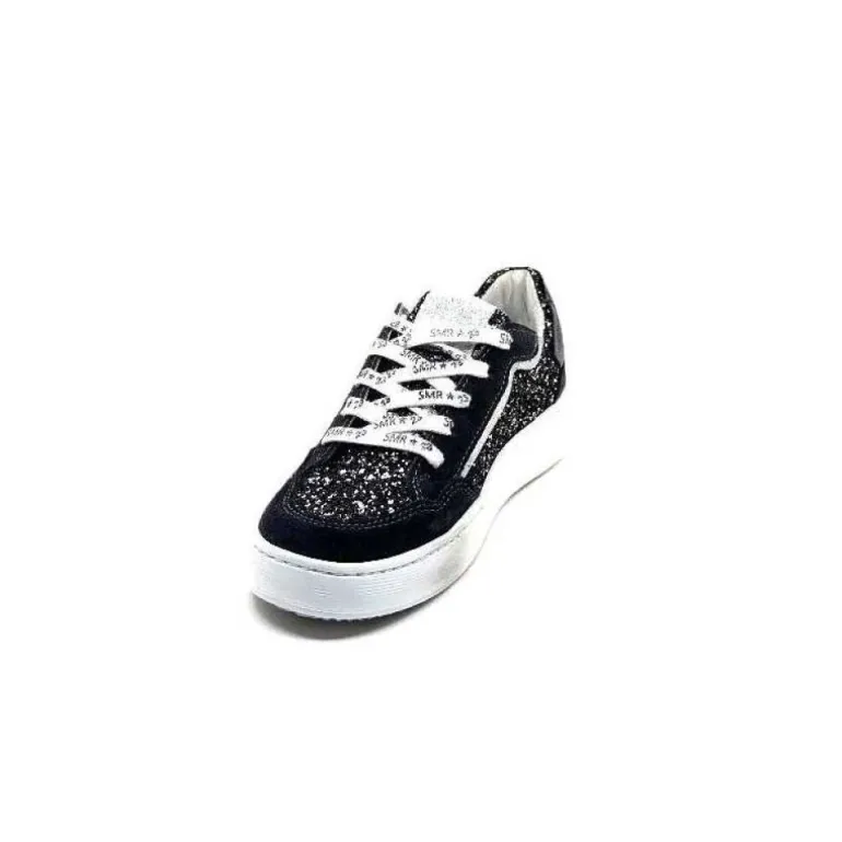 Semerdjian Smr Ale 10221 Cuir Gris & Glitter
