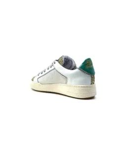 Semerdjian Smr Duck 9433 Cuir Blanc Glitter Or