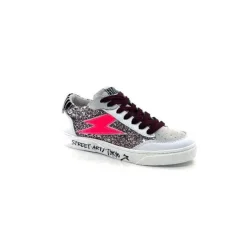 Semerdjian Smr23 Taline 10435 Cuir Blanc Glitter Rose
