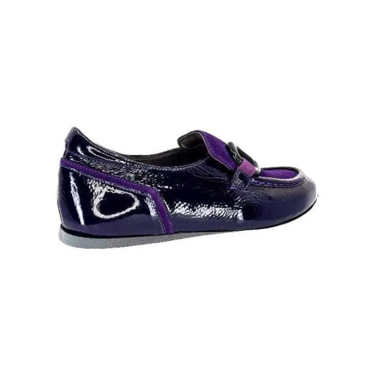Softwaves 7.78.61 Cuir Vernis Et Daim Violet