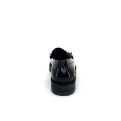 Triver Flight 707.01B Cuir Noir Poulain Leo