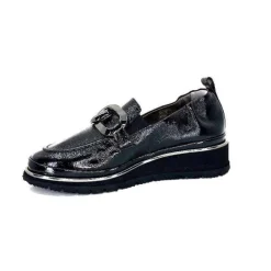 Xsa 9921 Cuir Vernis Noir