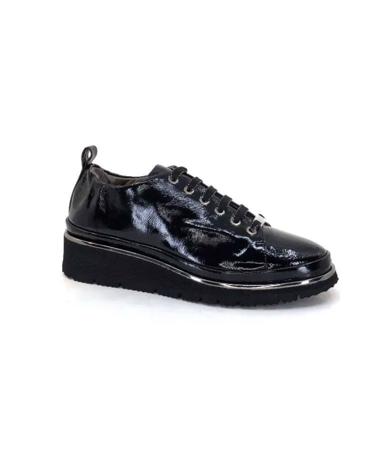 Xsa 9721 Cuir Vernis Noir