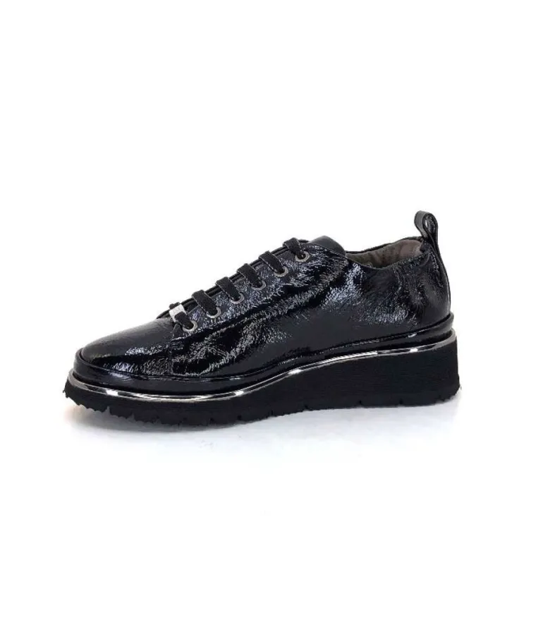 Xsa 9721 Cuir Vernis Noir