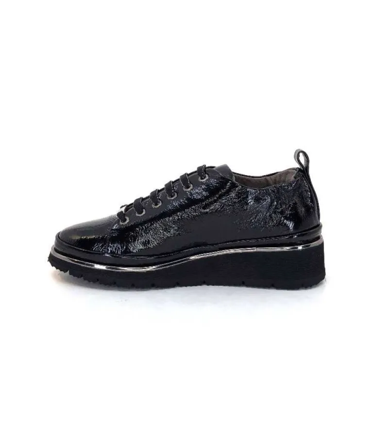 Xsa 9721 Cuir Vernis Noir