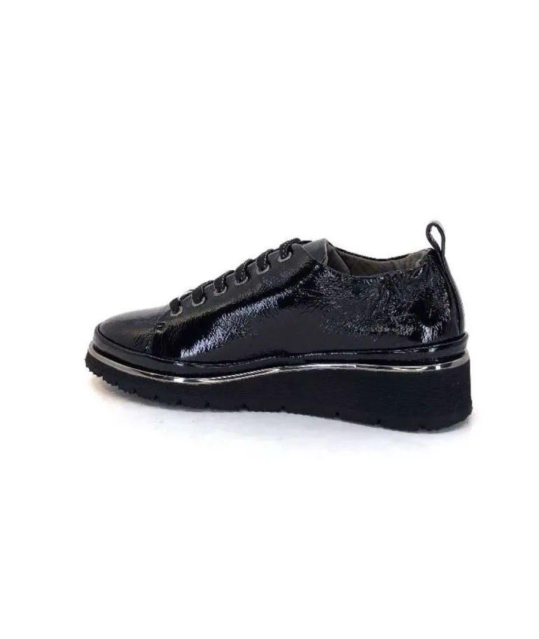 Xsa 9721 Cuir Vernis Noir