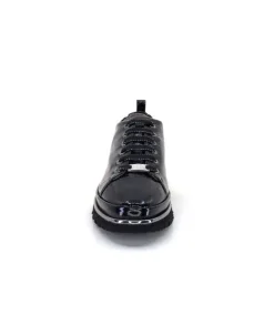 Xsa 9721 Cuir Vernis Noir