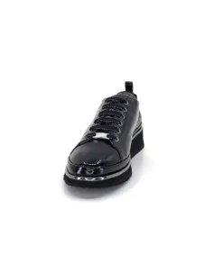 Xsa 9721 Cuir Vernis Noir