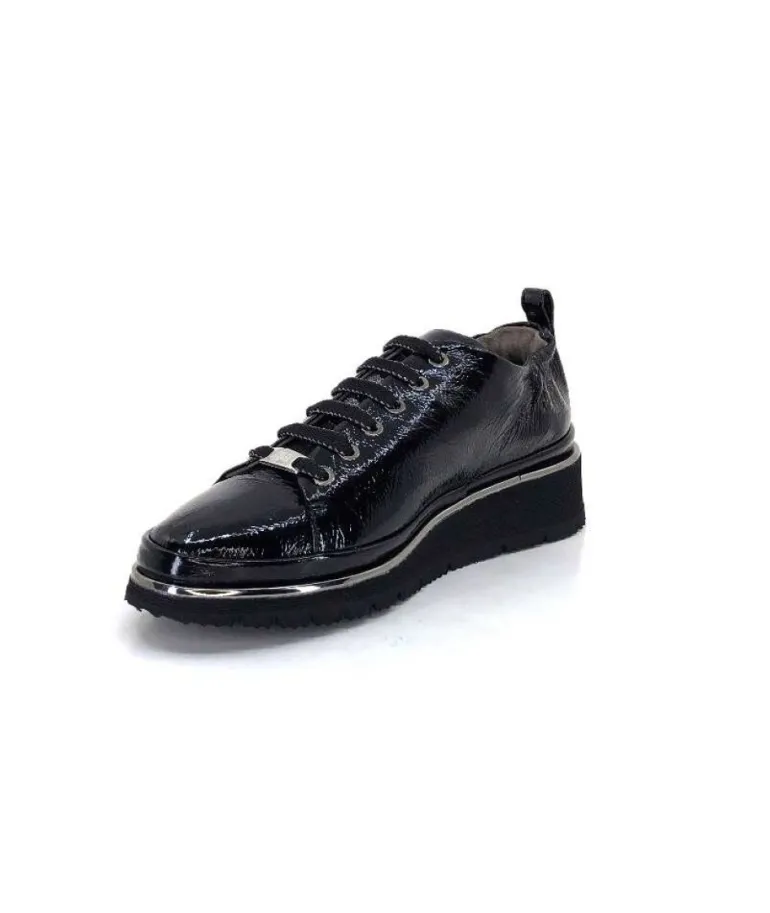 Xsa 9721 Cuir Vernis Noir