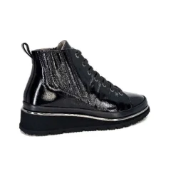 Xsa 9811Cuir Vernis Noir
