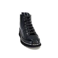 Xsa 9811Cuir Vernis Noir